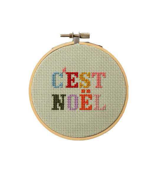 C'est Noel Cross Stitch Kit